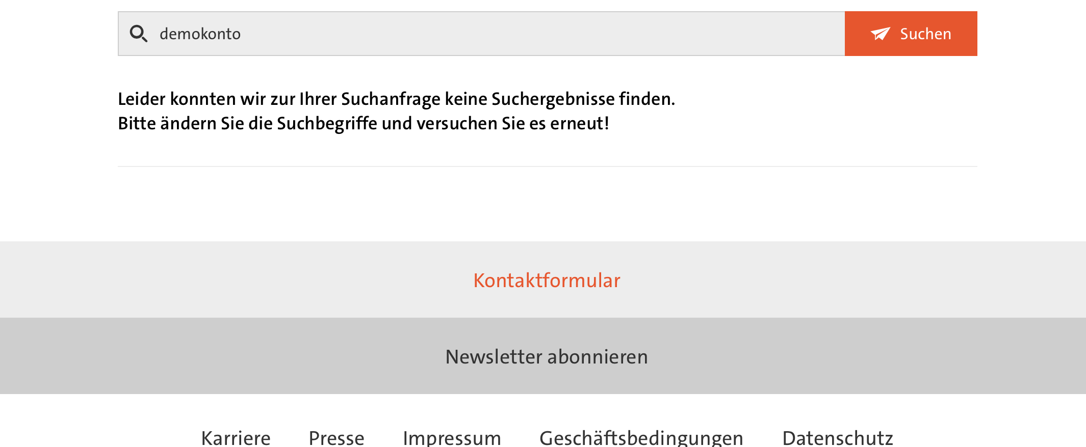 Auch ein Demokonto oder Musterdepot steht nicht zur Verfügung.