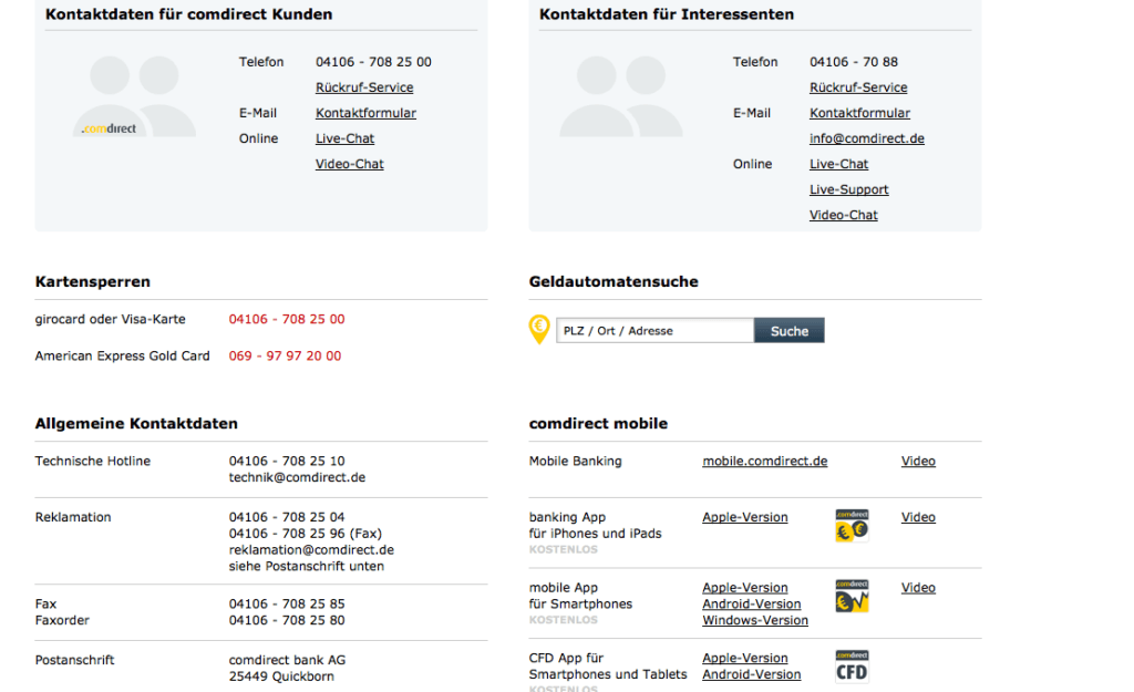 Comdirect Live Chat Comdirect Live Chat