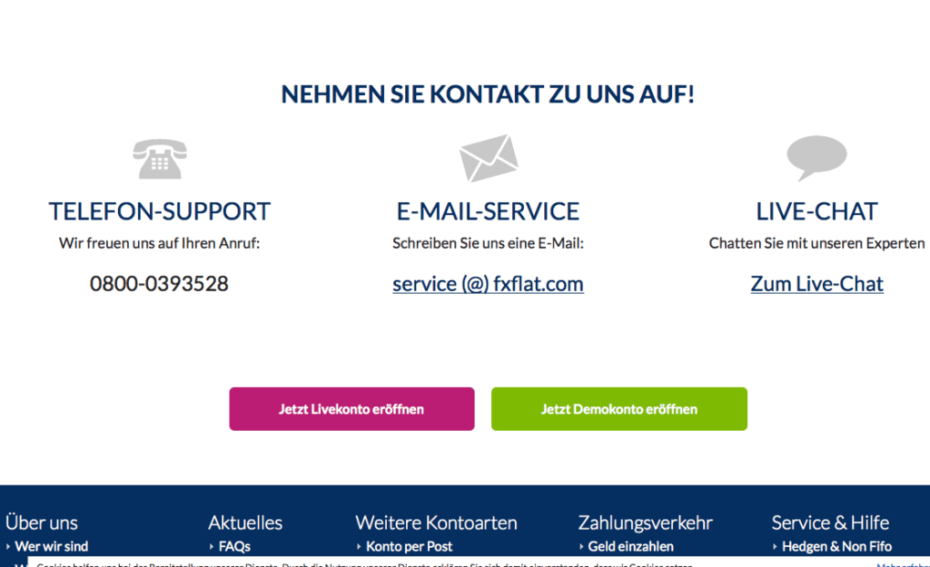 fxflat-übersicht-kontaktdaten