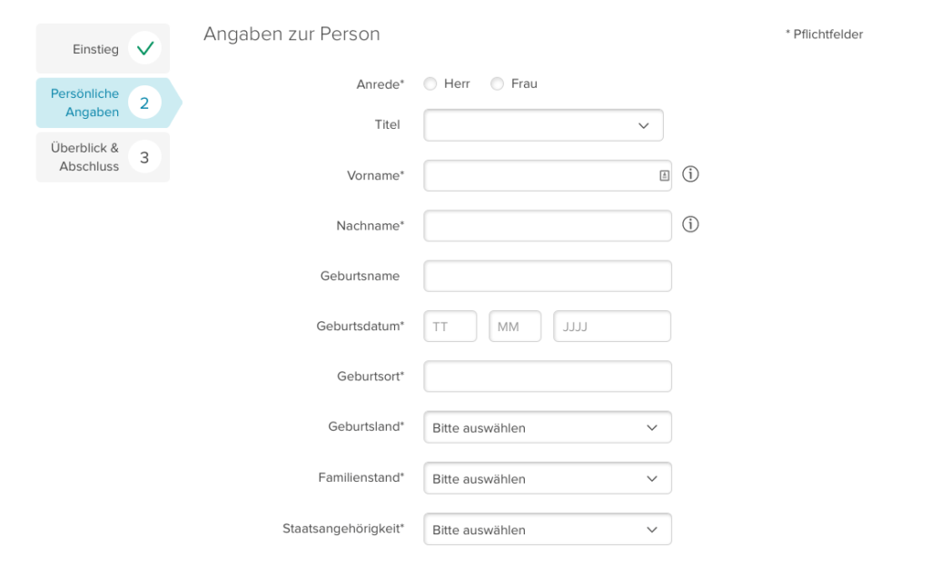 Consorsbank Depoteröffnung - Schritt 5