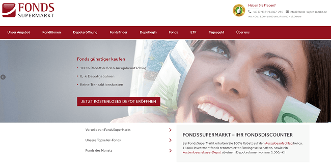 FondsSuperMarkt Startseite