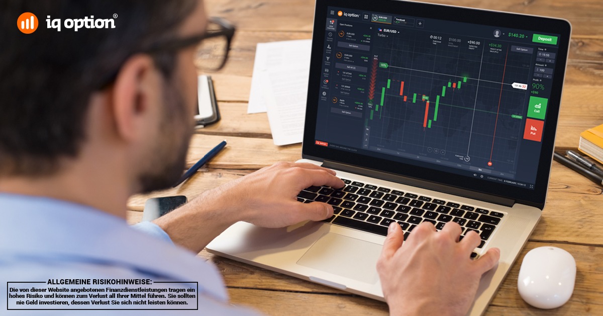 Benutzerfreundliche Handelsplattform bei IQ Option
