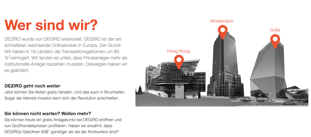 DEGIRO Entwicklung DEZIRO