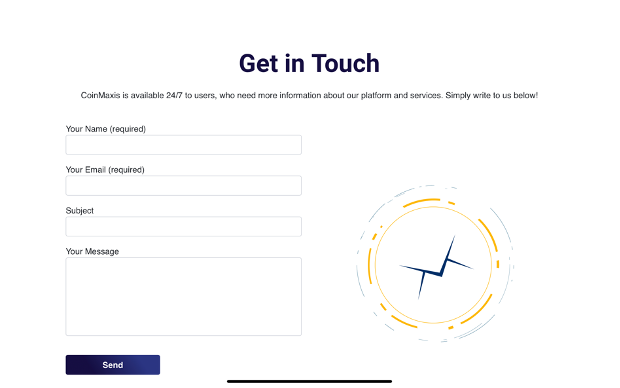 Coinmaxis Kontakt