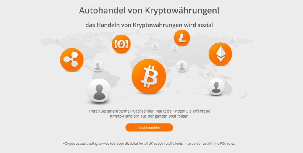 Starten Sie den Autohandel von Kryptowährungen bei Zulutrade