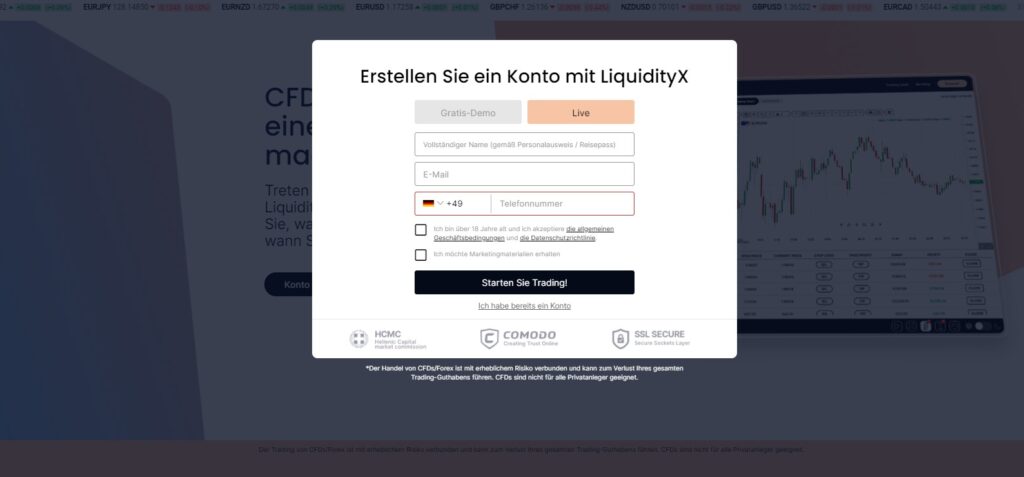 LiquidityX Erfahrungen